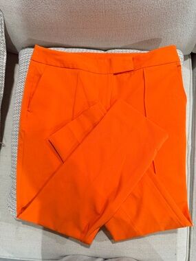 Worthington | Modern Fit Orange Tailored Pants